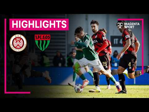 SV Wehen Wiesbaden - 1. FC Schweinfurt 05 | Highlights 3. Liga | MAGENTA SPORT