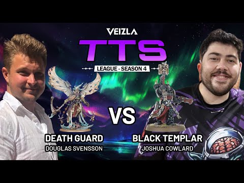 🔥 Death Guard vs Black Templar - Douglas Svensson vs Joshua Cowlard [ENGLISH]🔥