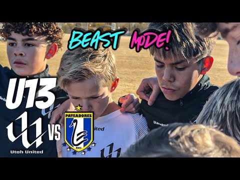 UTAH UNITED GOES BEAST MODE 🤯 | 2025 Vegas Cup EP2 vs Pateadores U13