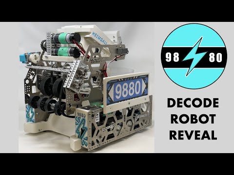 DECODE Robot Reveal - FTC Aftershock 9880