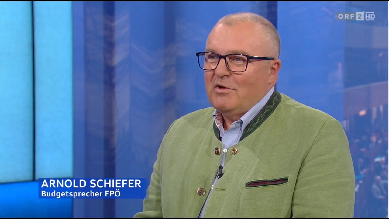 Arnold Schiefer - Interview zum Doppelbudget (ORF "Hohes Haus") - 14.6.2026