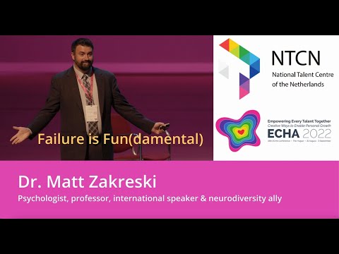 ECHA2022 - Matt Zakreski, Failure is Fun..damental