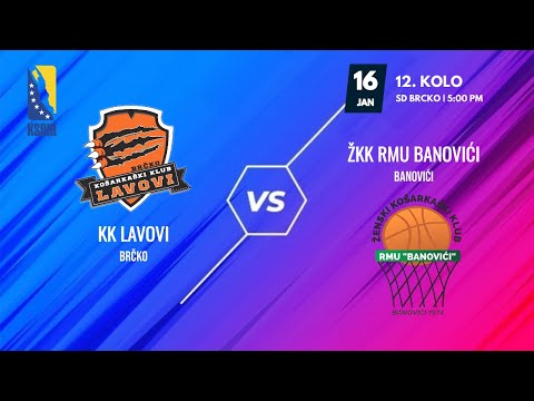 KK Lavovi vs RMU Banovići - KSBIH - 2021/2022