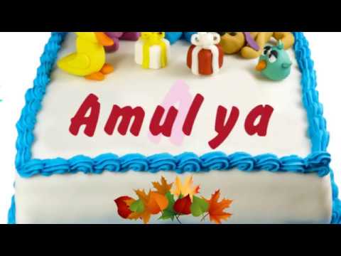 Happy Birthday Amulya
