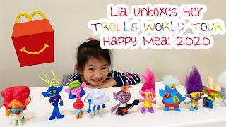 Lia Unboxes Her Trolls World Tour Happy Meal 2020 | #theDLRs