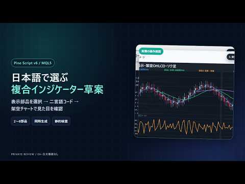 Pine・MQL5の表示コード草案を作成します イメージ1
