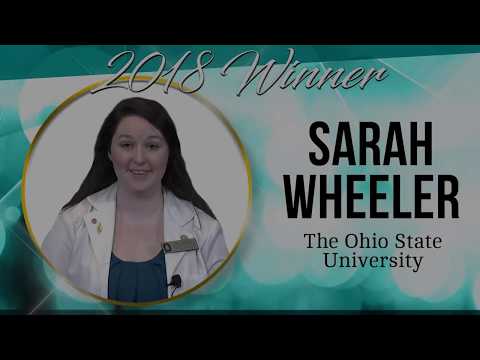 APhA2018 NPCC Winner Sarah Wheeler - The Ohio State University