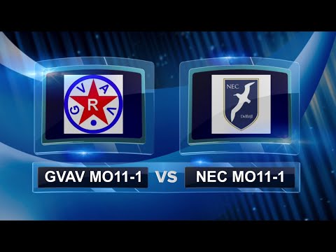 GVAV MO11 1 vs NEC Delfzijl MO11 1 1