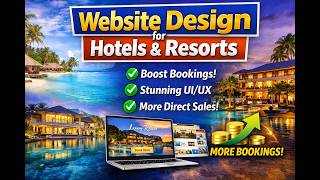 Website Design for Hotels & Resorts | Boost Bookings with attractive Hotel Websi