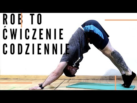 Bolą cię plecy? Garbisz się? Rób to ćwiczenie