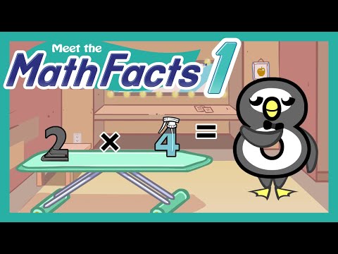 Meet the Math Facts Multiplication & Division - 2 x 4 = 8