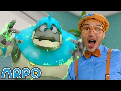 ARPO The Robot and Blippi - Educational Videos for Kids