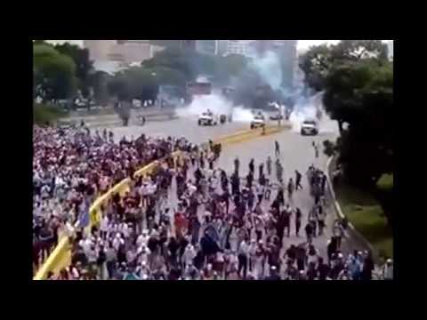 VENEZUELA: Videos de marcha opositora del 26 de Abril 2016