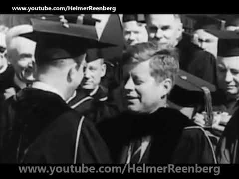 March 23, 1962 - President John F. Kennedy receives Honorary Degree at The University of California