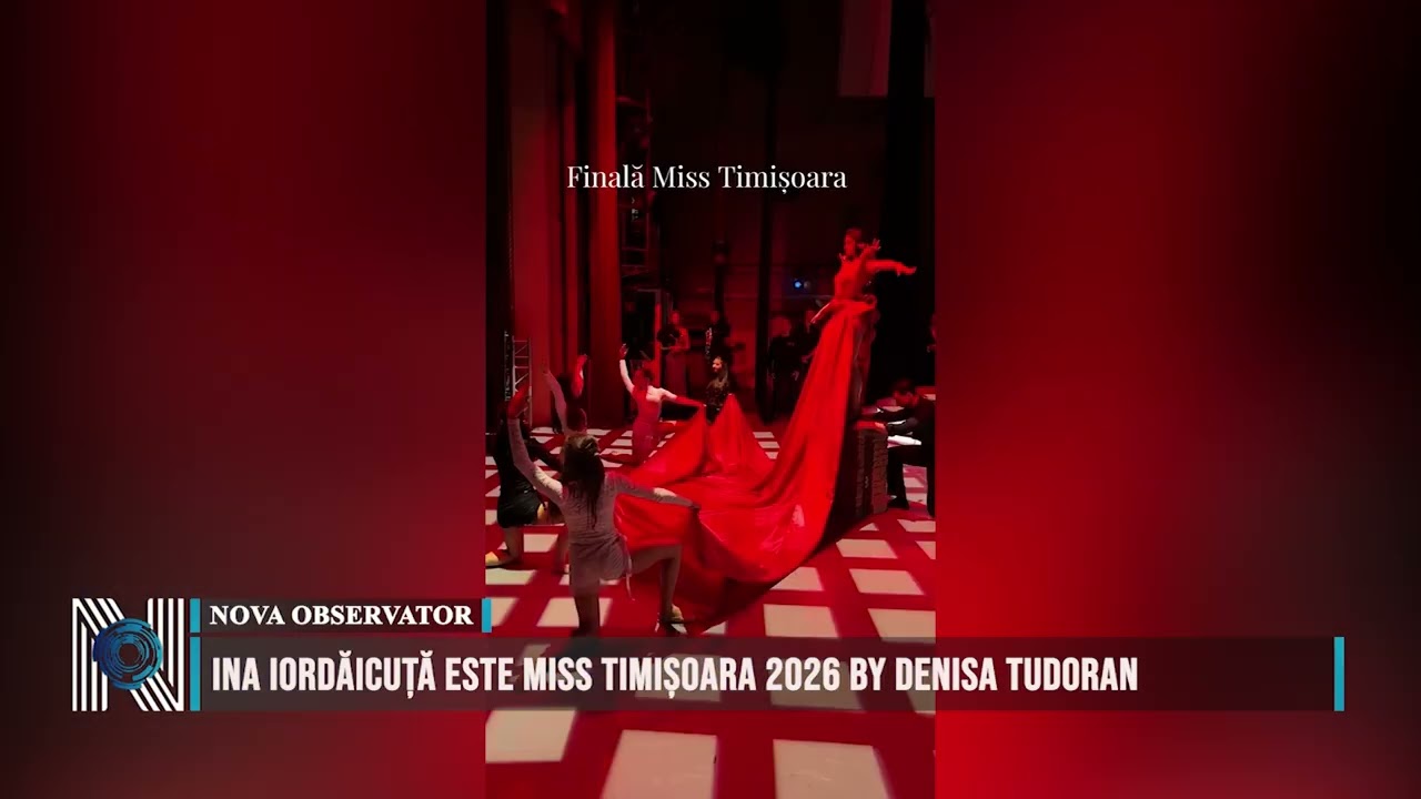 Ina Iordăicuță este Miss Timișoara 2026 by Denisa Tudoran