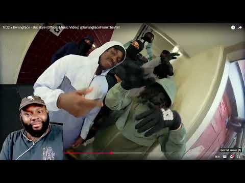 CHICAGO DUDES REACTION TO Trizz x Kwengface - BullsEye (Official Music Video)