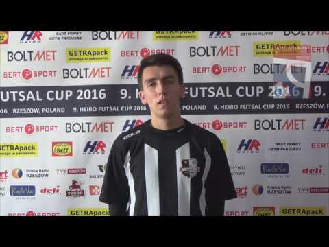 9. HFC 2016 - Wywiad z Dawid Siudy (GEOS Czarni Oleszyce) po meczu z Hunger Bud Katowice