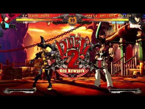 (PS4 1080p) GGXrdR Episode Mode - I-No 7/24/16