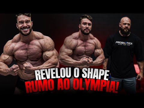 ZANCANELLI REVELOU O SHAPE! 10 SEMANAS PARA O OLYMPIA!