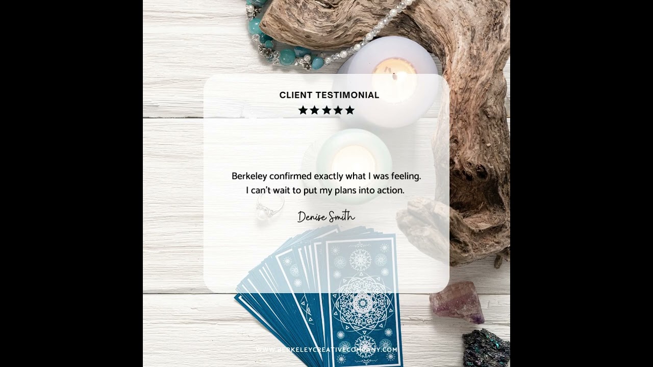 Promotional video thumbnail 1 for Insightful Card Readings by a World-Class Intuitive