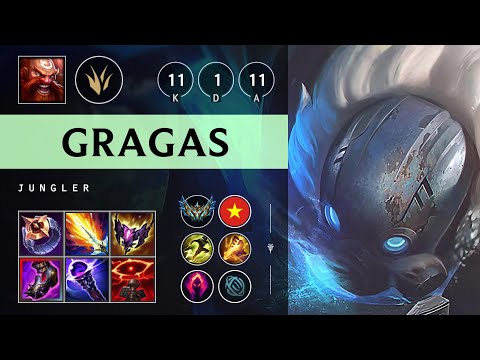 Gragas Jungle vs Viego - VN Challenger Patch 25.14