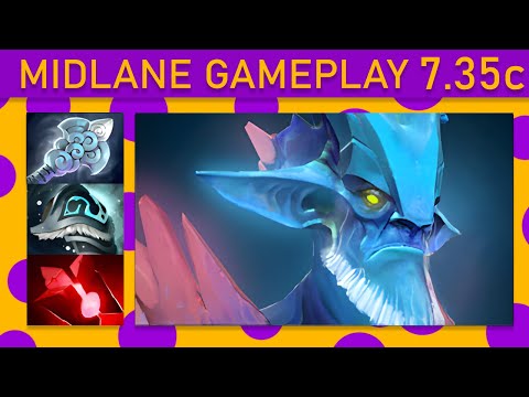 ✨ New Patch 7.35c Quinn Leshrac 76% Kill participation! Mid Gameplay - Dota 2 Top MMR