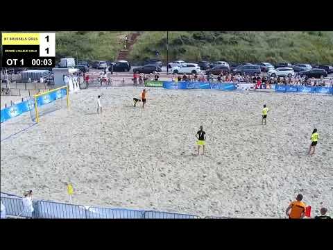 Belgium Beach Soccer Championship 2019 FINAL TOURNAMENT : NT BRUSSELS GIRLS - BRAINE L'ALLEUD GIRLS