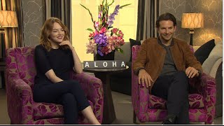 Emma Stone Does a Ridiculous Bradley Cooper Impression