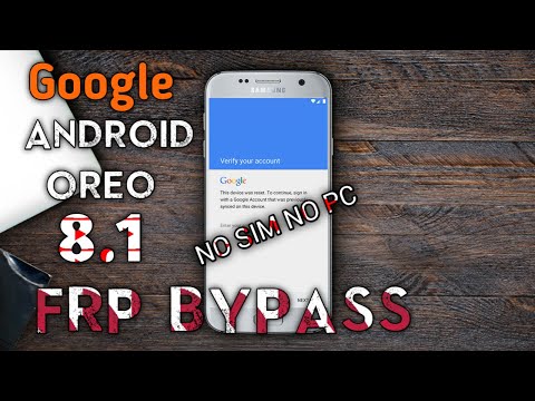 How to Bypass Google FRP lock on any Android phones 2021