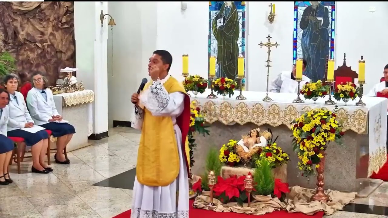 Reflexão da Solenidade do Natal de Nosso Senhor Jesus Cristo. Pe.Wilson Mendes. 25/12/2024.