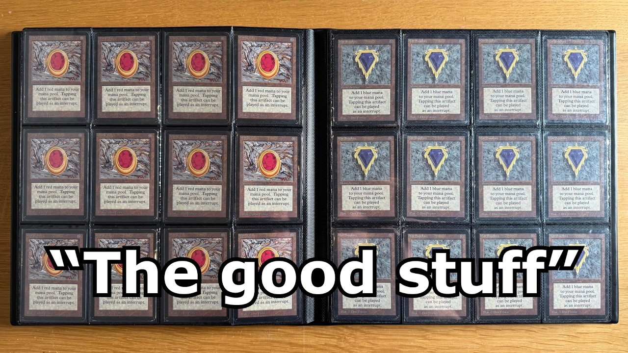My Oldest Magic: the Gathering Cards - YouTube