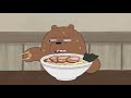 We Bare Bears | Bears Eating Ramen | Cartoon Network