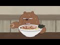 We Bare Bears Bears Eating Ramen Cartoon Network