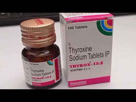 Thyrox 12.5 mg tablets