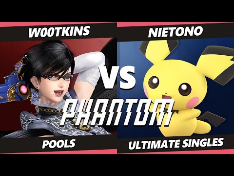 Phantom 2022 - W00tkins (Bayonetta) Vs. Nietono (Pichu) SSBU Ultimate Tournament