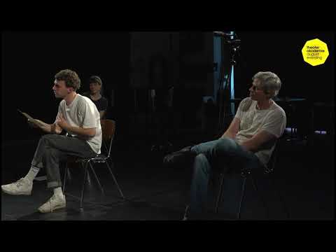 Praktischer Unterricht Regie mit Prof. Sebastian Baumgarten / Studiengang Regie