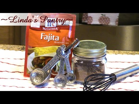 Homemade Fajita Seasoning With Linda's Pantry~