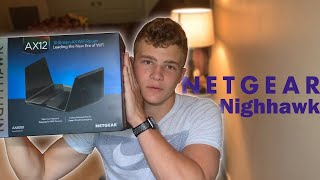 Netgear Nighthawk AX12 AX6000 Wi-Fi 6 Router Review and Unboxing