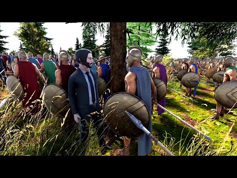100 JOHN WICK AMBUSHED BY 1,000,000 SPARTANS | Ultimate Epic Battle Simulator 2 | UEBS2