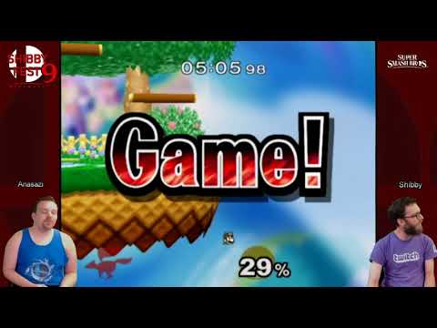 Shibbyfest Ultimate 9 - SSBM - Anasazi vs Shibby