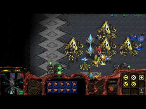 starcraft remastered fastest ...3vs3  (sunken defens)