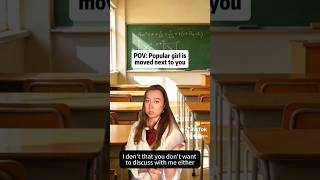 Download lagu The Popular girl being told to move next to you mp3