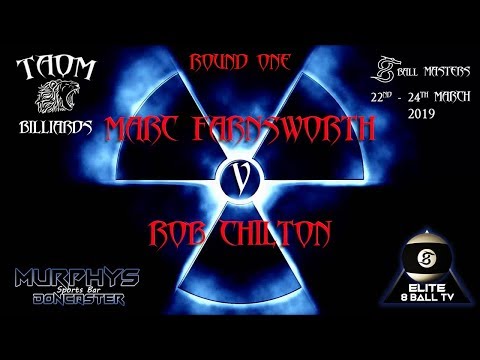 Marc Farnsworth v Rob Chilton - TAOM 8 Ball Masters