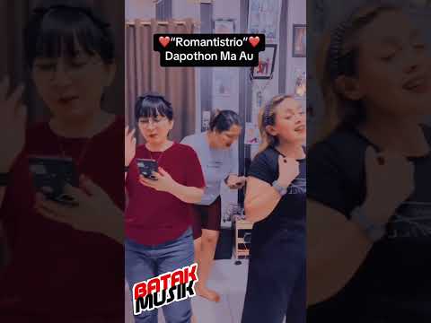PECAH! Cover Dapothon Ma Au oleh Trio Romantis #lagubatak #triobatak