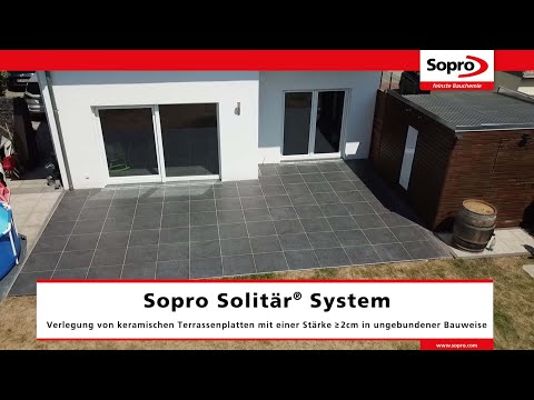 Sopro Solitär® F20 Systemaufbau