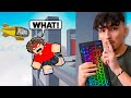 I Pranked KAYE With A WIRELESS KEYBOARD In Roblox Rivals