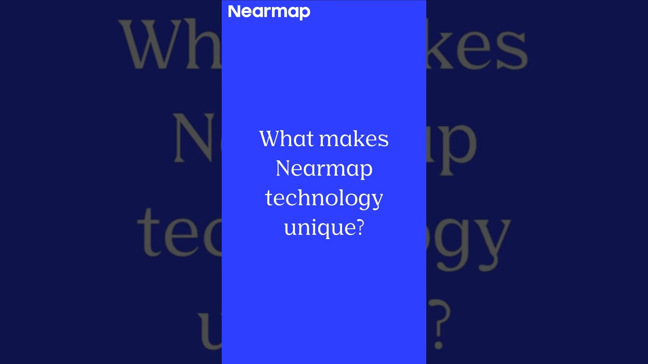 What makes Nearmap technology unique?