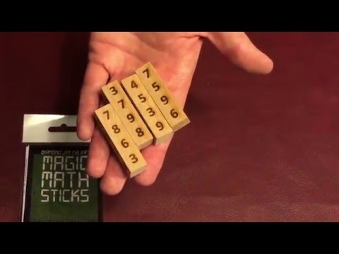 Magic Math Sticks by Diamond Jim Tyler