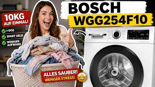 Bosch WGG254F10 Serie 6 Waschmaschine Test – Lohnt sie sich wirklich?