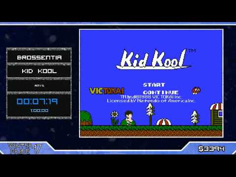 WP17 Kid Kool Any% : 1:01:13 - Brossentia